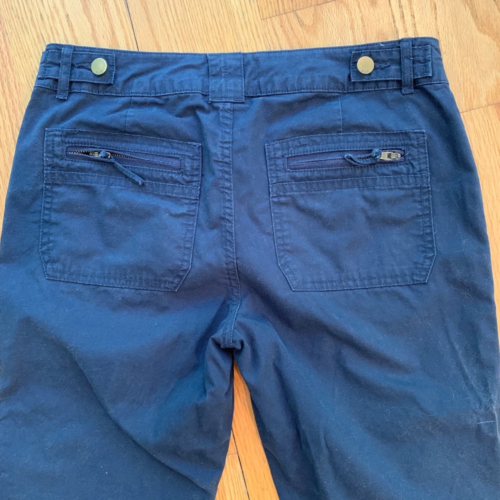 Navy Blue Capri Pants - Picture 3 of 3